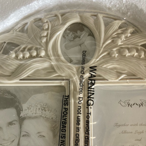 NEW! Lenox Wedding Promises Double 5x7 Invitation Frame - Picture 7 of 10